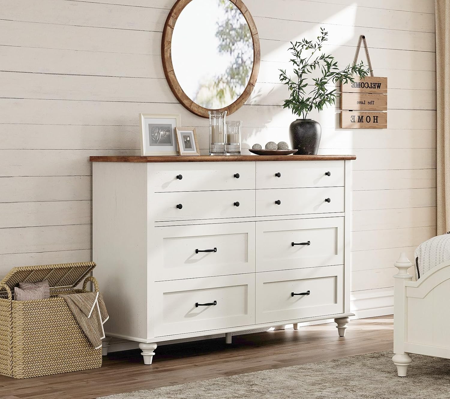 Moderne kindercommode met 7 la - Baby Nursery Dresser recensie en prijs