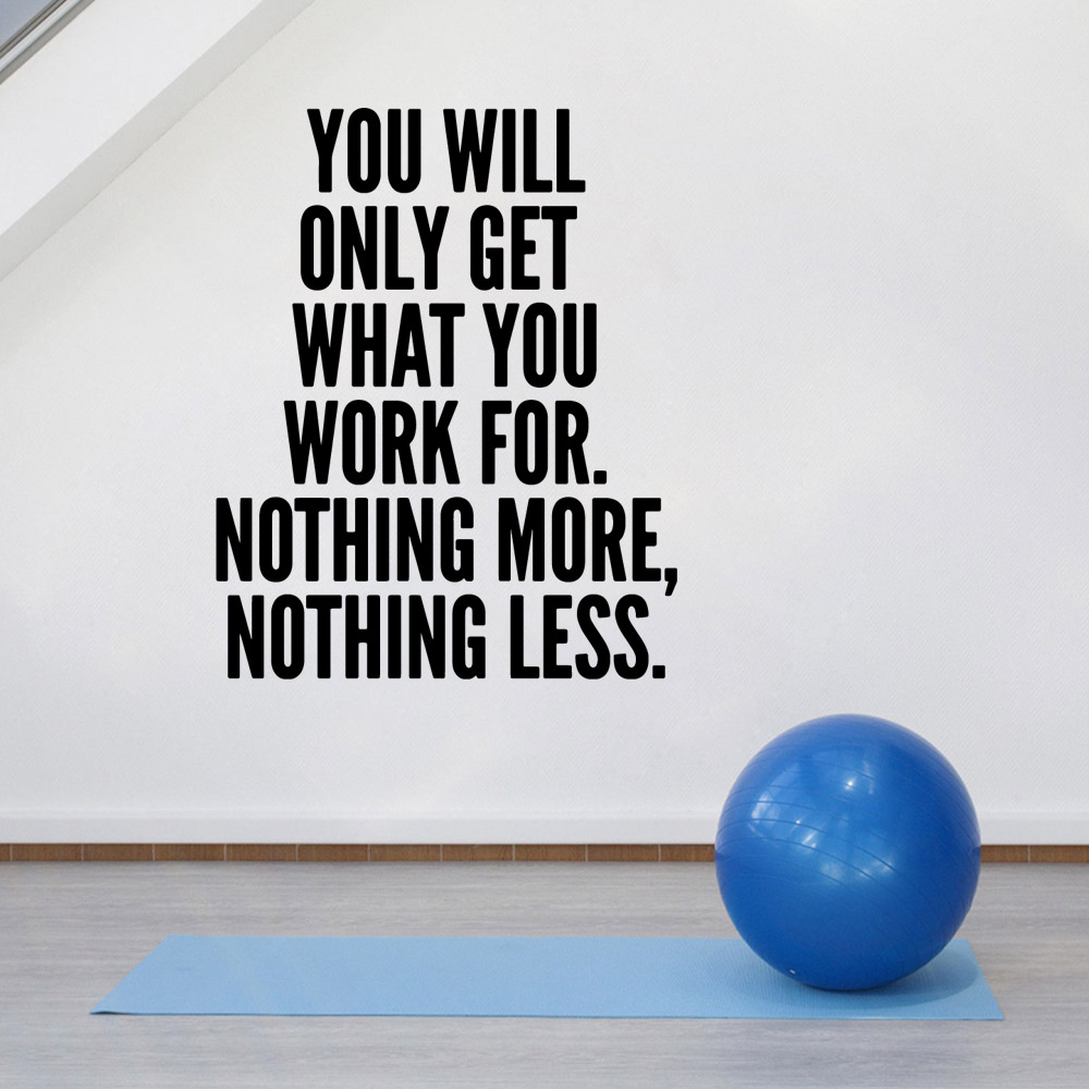 Drop Shipping GYM Wall Art Dec - Baby Nursery Wallpaper recensie en prijs