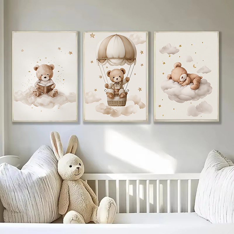 3 stks/set Boheemse Teddybeer  - Baby Nursery Home recensie en prijs
