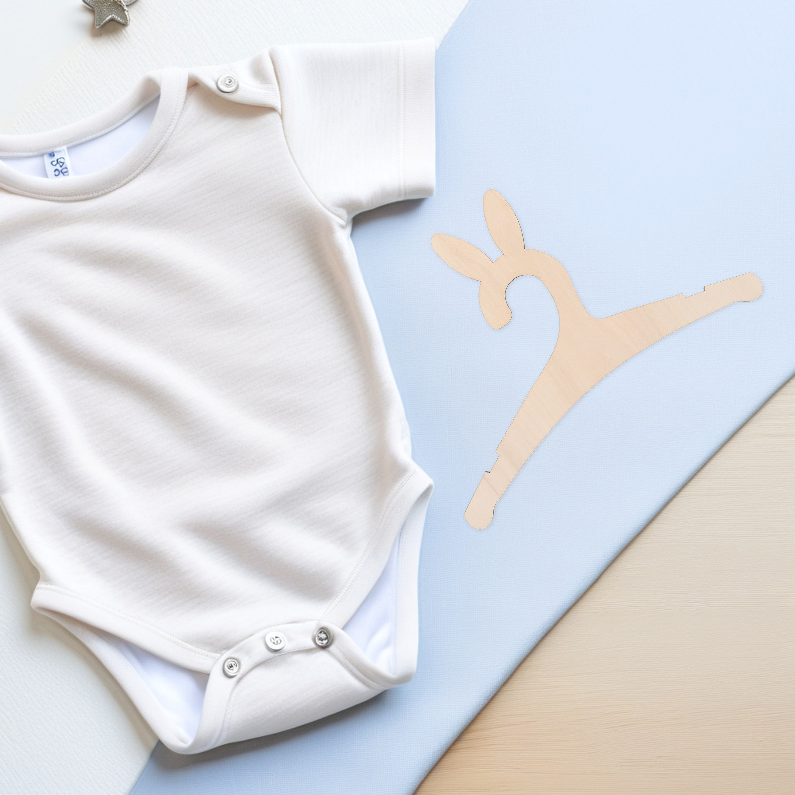 5 stuks DIY houten babykleding - Closet Organizer Baby recensie en prijs