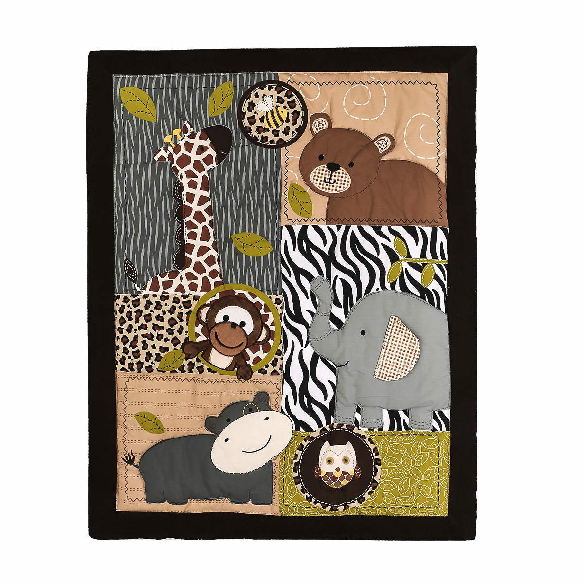 3 Stuks Geborduurde Pasgeboren - Baby Nursery Bedding recensie en prijs